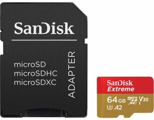 Sandisk By Western Digital SDSQXAH-064G-GN6MA 64GB цена и информация | Карты памяти | kaup24.ee