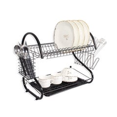 Nõudekuivatusrest Dish drying rack 38 cm MR-1025-38 black Maestro цена и информация | Столовые и кухонные приборы | kaup24.ee