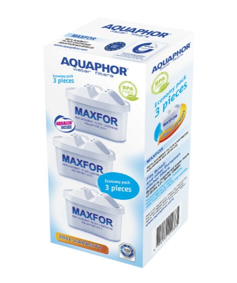 Veefilter Aquaphor filter cartridge B100-25 Maxfor x 3 цена и информация | Filterkannud ja filtrid | kaup24.ee