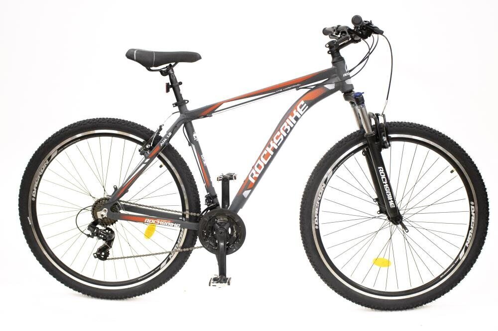 BICYCLE 29" AIM 1.2 GREY/RED/8681933422019 ROCKSBIKE цена и информация | Jalgrattad | kaup24.ee