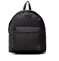Seljakott U.S. Polo ASSN, must цена и информация | Школьные рюкзаки, спортивные сумки | kaup24.ee
