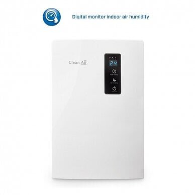 Clean Air Optima CA-703 dehumidifier 2 L 35 dB 60 W White hind ja info | Õhukuivatid | kaup24.ee