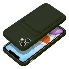 Чехол Forcell Card - iPhone 11 зеленый цена и информация | Чехлы для телефонов | kaup24.ee