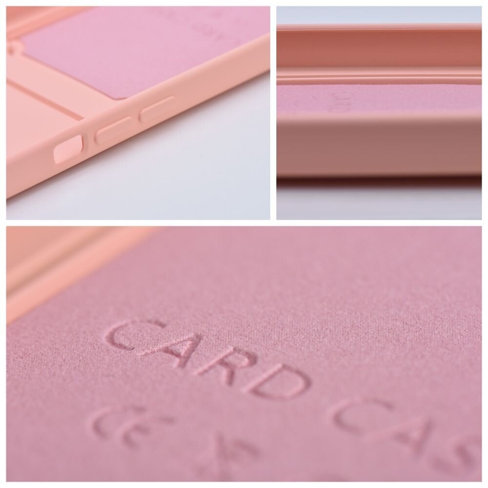 Telefoniümbris Forcell CARD - SAMSUNG S21 FE roosa цена и информация | Telefoni kaaned, ümbrised | kaup24.ee