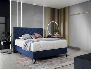 Кровать NORE Cortina, 180x200 см, темно-синий цвет цена и информация | Кровати | kaup24.ee