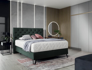 Кровать NORE Cortina, 180x200 см, темно-зеленый цвет цена и информация | Кровати | kaup24.ee