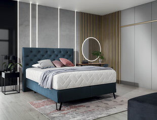 Кровать NORE Cortina, 180x200 см, синий цвет цена и информация | Кровати | kaup24.ee