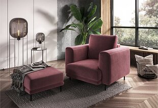 Кресло NORE Dalia, красный цвет цена и информация | Кресла в гостиную | kaup24.ee