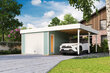 Garaaž katusealusega Bahamas 34,6 m² Hörmanni puitlaudisega tõsteuksega hind ja info | Kuurid ja aiamajad | kaup24.ee