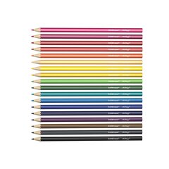 Цветные карандаши шестигранные ArtBerry®, 18 цветов цена и информация | Принадлежности для рисования, лепки | kaup24.ee