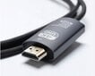 Adapterkaabel USB-C 3.1 Tüüp C to HDMI 4K MHL 200cm hind ja info | USB jagajad, adapterid | kaup24.ee