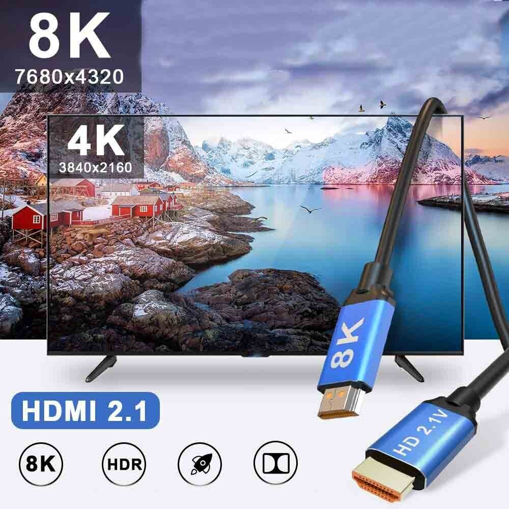 HDMI 2.1 8K 4K 120Hz Ultra Speed Premium kaabel 3M цена и информация | Kaablid ja juhtmed | kaup24.ee