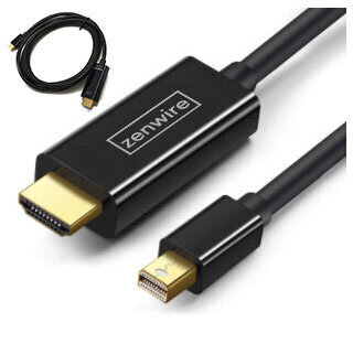 Zenwire, Mini DP/HDMI, 1.8 m цена и информация | Kaablid ja juhtmed | kaup24.ee