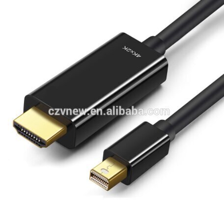 Adapter Mini DisplayPort HDMI Cable 4K Thunderbolt 180cm Kaabel Macbook Pro Airi Ja Teiste Jaoks цена и информация | Kaablid ja juhtmed | kaup24.ee