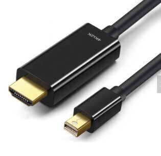 Adapter Mini DisplayPort HDMI Cable 4K Thunderbolt 180cm Kaabel Macbook Pro Airi Ja Teiste Jaoks hind ja info | Kaablid ja juhtmed | kaup24.ee