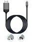 Adapter MHL USB-C To HDMI 4K Thunderbolt 3.0 Kaabel Macbook Pro Air Samsungi Ja Teiste Jaoks hind ja info | Kaablid ja juhtmed | kaup24.ee