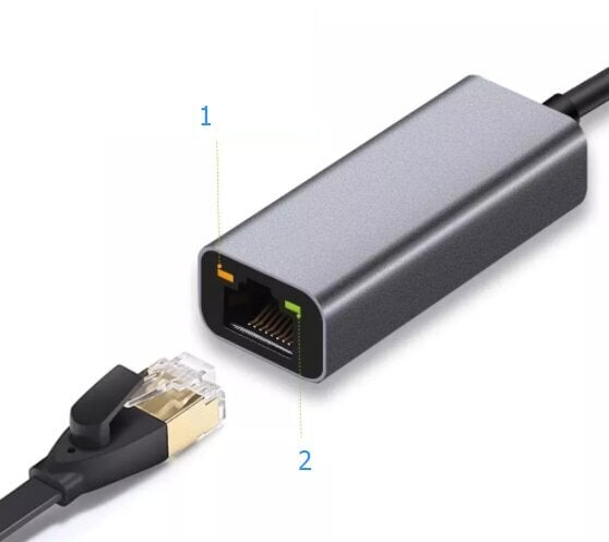 Zenwire RJ45 GIGABIT 1000 Mbps LAN A USB 3.0 Ethernet adapter цена и информация | USB jagajad, adapterid | kaup24.ee