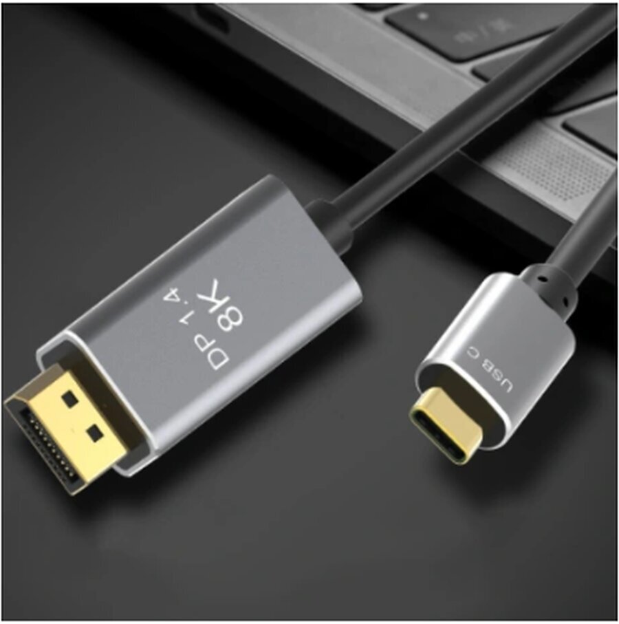 USB-C DisplayPort kaabel 8K 5K 4K 144hz Mac MACBOOK Display Port 240Hz Zenwire hind ja info | USB jagajad, adapterid | kaup24.ee