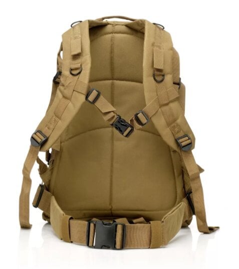 Seljakott Military Tourist Military Tactical KHAKI 40L Zenwire hind ja info | Spordikotid, seljakotid | kaup24.ee