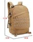 Seljakott Military Tourist Military Tactical KHAKI 40L Zenwire hind ja info | Spordikotid, seljakotid | kaup24.ee