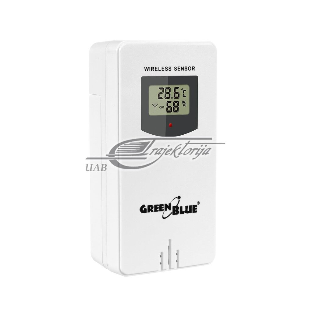 Greenblue 51193 Black,White LCD Battery hind ja info | Ilmajaamad, termomeetrid | kaup24.ee