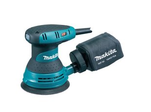 Эксцентриковая шлифовальная машина Makita BO5031 12000 OPM 125 мм, 300 Вт цена и информация | Шлифовальные машины | kaup24.ee