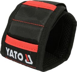 Magnetiline käevõru, 5 magnetit, 2 taskut Yato (YT-74050) hind ja info | Käsitööriistad | kaup24.ee