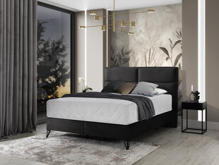 Кровать NORE Safiro, 160x200 см, черный цвет цена и информация | Кровати | kaup24.ee