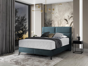 Кровать NORE Safiro, 160x200 см, синий цвет цена и информация | Кровати | kaup24.ee