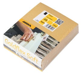 Pehme lihvimispaber Goldflex soft Mirka 115 x 140 P240 10tk/pakis hind ja info | Lihvmasinad ja ketaslõikurid | kaup24.ee
