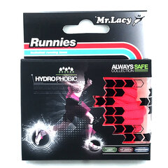 Mr.Lacy Runnies Hydrophobic kруглый шнур, неоновый розовый, 120 см цена и информация | Уход за одеждой и обувью | kaup24.ee