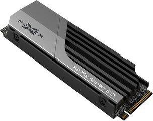 Жесткий диск SILICON POWER PCIe Gen 4x4 XS70 Internal solid state drive SSD 4TB M.2 2280 NVMe 1.4 (SP04KGBP44XS7005) черный цена и информация | Внутренние жёсткие диски (HDD, SSD, Hybrid) | kaup24.ee