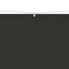 vidaXL vertikaalne varikatus antratsiit 140x420 cm Oxfordi kangas hind ja info | Päikesevarjud, markiisid ja alused | kaup24.ee
