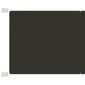 vidaXL vertikaalne varikatus antratsiit 140x270 cm Oxfordi kangas hind ja info | Päikesevarjud, markiisid ja alused | kaup24.ee
