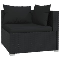 Комплект уличной мебели с подушками, 7 частей, серый цена и информация | Комплекты уличной мебели | kaup24.ee
