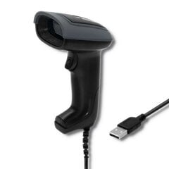 Triipkoodi lugeja Qoltec 50863 Wired QR & BARCODE Scanner | USB цена и информация | Смарттехника и аксессуары | kaup24.ee