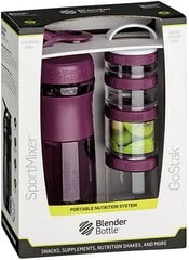 Blender Bottle Combo Pak Sportmixer Shaker and Gostak Starter 4Pak - Ploomi цена и информация | Фляги для воды | kaup24.ee