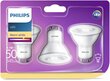 LED lamp Philips (GU10, 50W, 345 lm) 3tk, Philips 3 x LED lamppu GU10, 50W, 345 lm, LED spuldze, Philips / GU10, 345 lm / 3 gab. hind ja info | Lambipirnid, lambid | kaup24.ee