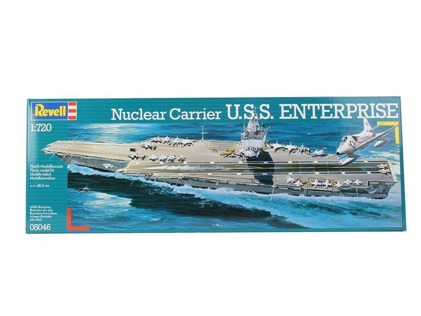 Revell Nuclear Carrier U.S.S. Enterprise цена и информация | Klotsid ja konstruktorid | kaup24.ee