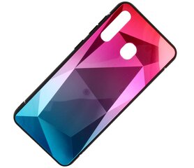 Mocco Stone Ombre Back Case Silicone Case With gradient Color For Apple iPhone X / XS Pink - Blue hind ja info | Telefoni kaaned, ümbrised | kaup24.ee