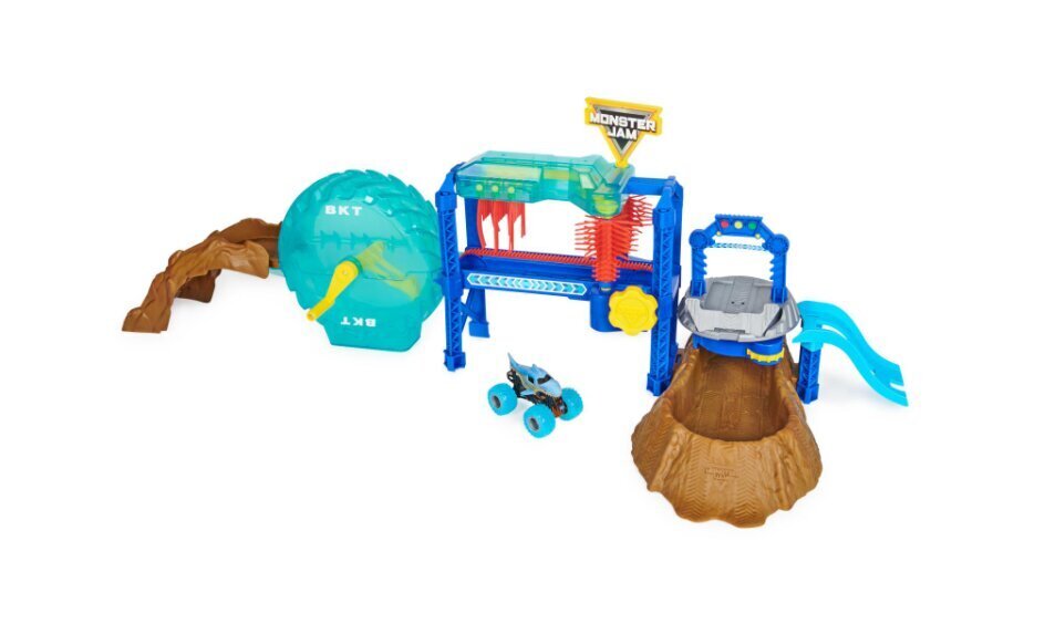 Mängukomplekt Pesula Monster Jam Car Wash, 6060518 цена и информация | Poiste mänguasjad | kaup24.ee