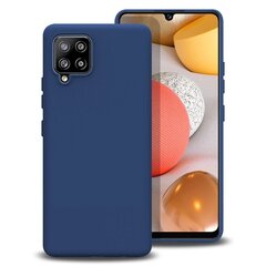 Mocco Liquid Silicone Soft Back Case for Samsung Galaxy A42 5G Blue цена и информация | Чехлы для телефонов | kaup24.ee