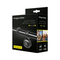 Kruger&Matz XH20 Electric bicycle bell цена и информация | Звонки, сигналы на велосипед | kaup24.ee