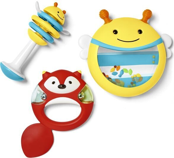 Kõristite komplekt E&M muusikainstrumendid Skip Hop 3 tk, 303253 hind ja info | Imikute mänguasjad | kaup24.ee