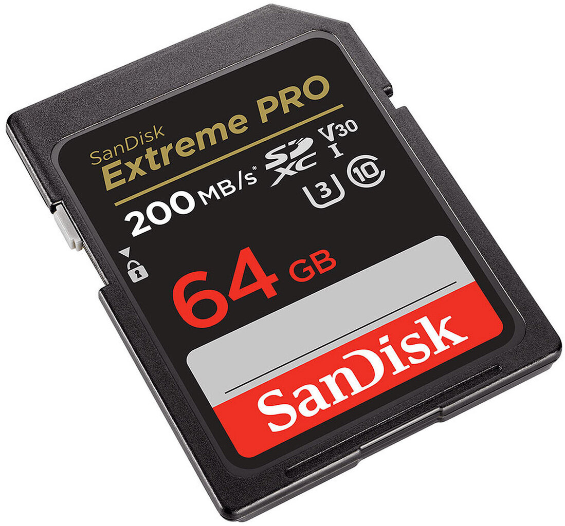 Sandisk memory card SDXC 64GB Extreme Pro hind ja info | Mobiiltelefonide mälukaardid | kaup24.ee