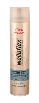 Eriti tugeva fikseerimisega juukselakk Wella flex Extra Strong Hold (juukselakk) hind ja info | Viimistlusvahendid juustele | kaup24.ee
