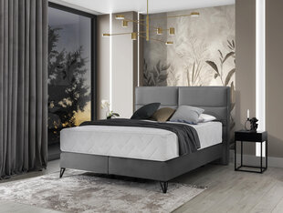 Кровать NORE Safiro, 160x200 см, серый цвет цена и информация | Кровати | kaup24.ee