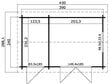 Aiakuur-ait Rexham1 8,8m² 2 ruumiga цена и информация | Kuurid ja aiamajad | kaup24.ee