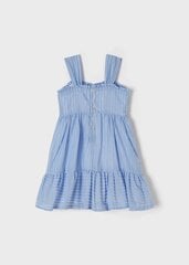Детское платье Mayoral 3938*66, синее / белое цена и информация | Платья для девочек | kaup24.ee