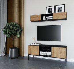 Tv-kapp NORE Lanzzi, must/pruun hind ja info | TV alused | kaup24.ee